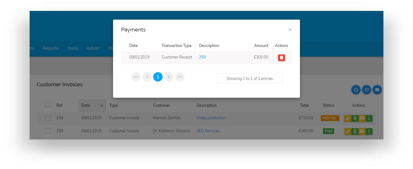 Invoice Payments 2