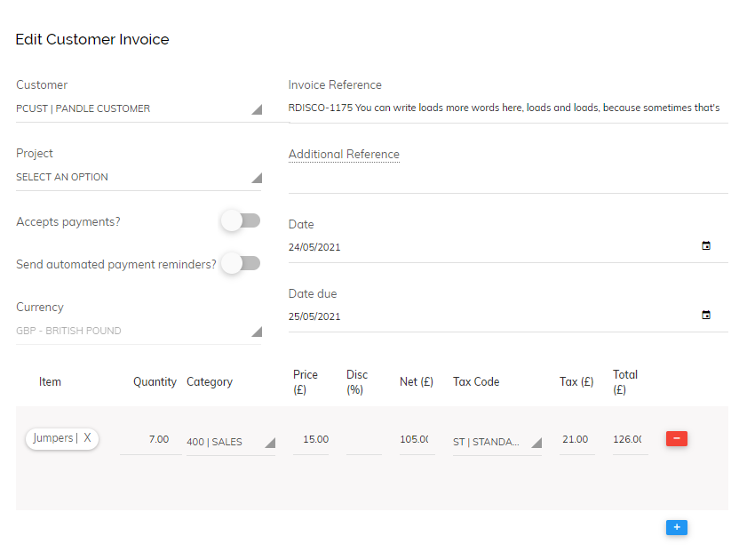 Pandle Update: Reducing the Risk of Payment Reminder Errors Screenshot 1