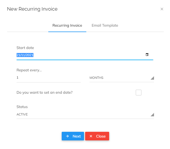 Credit Limit Warnings on Recurring Invoices 2