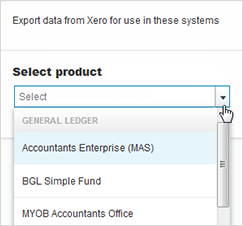 xero data export